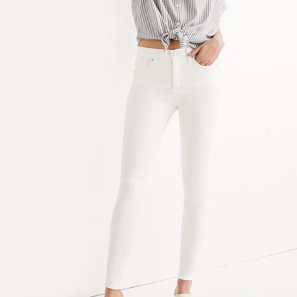 Madewell Women's Skinny Jeans in White